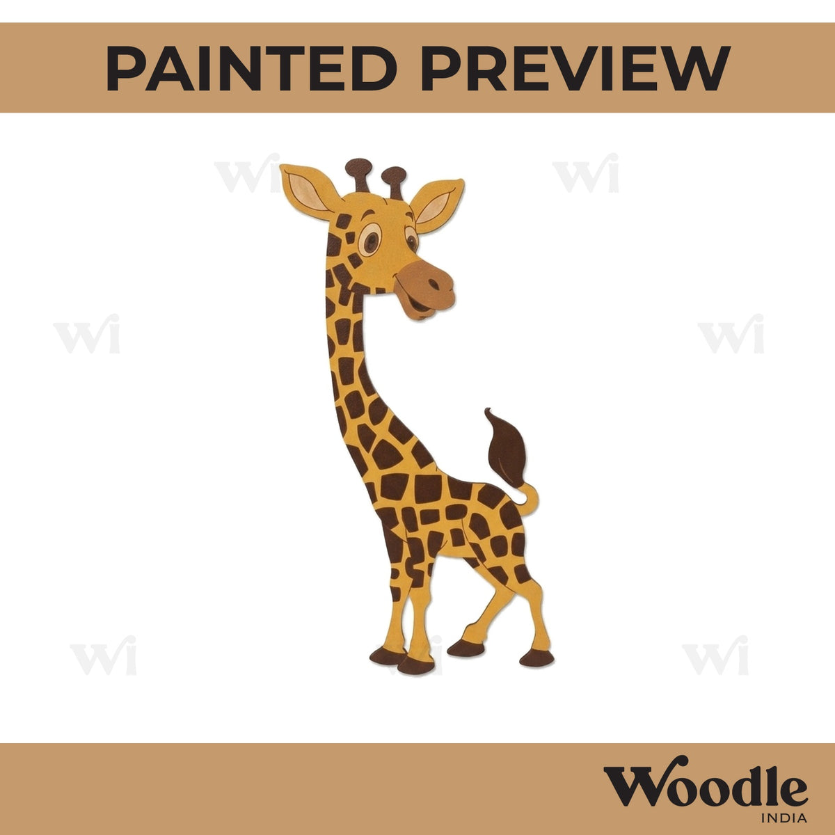 Giraffe Pre Marked MDF Design 8