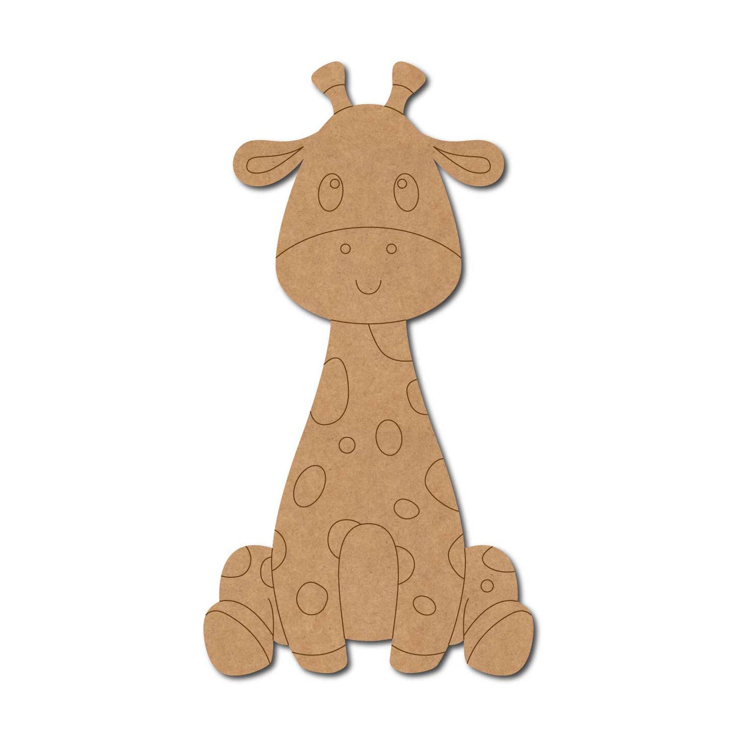 Giraffe Pre Marked MDF Design 9