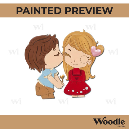 Girl And Boy Pre Marked MDF Design 8