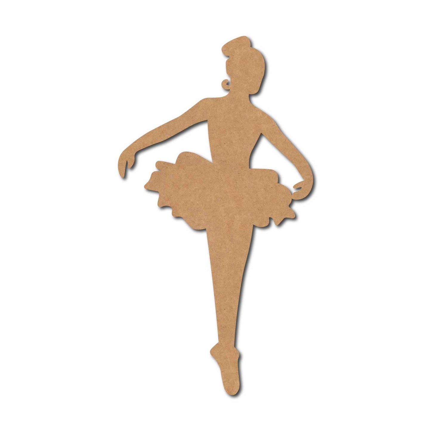 Girl Ballet Dnacer Cutout MDF Design 2