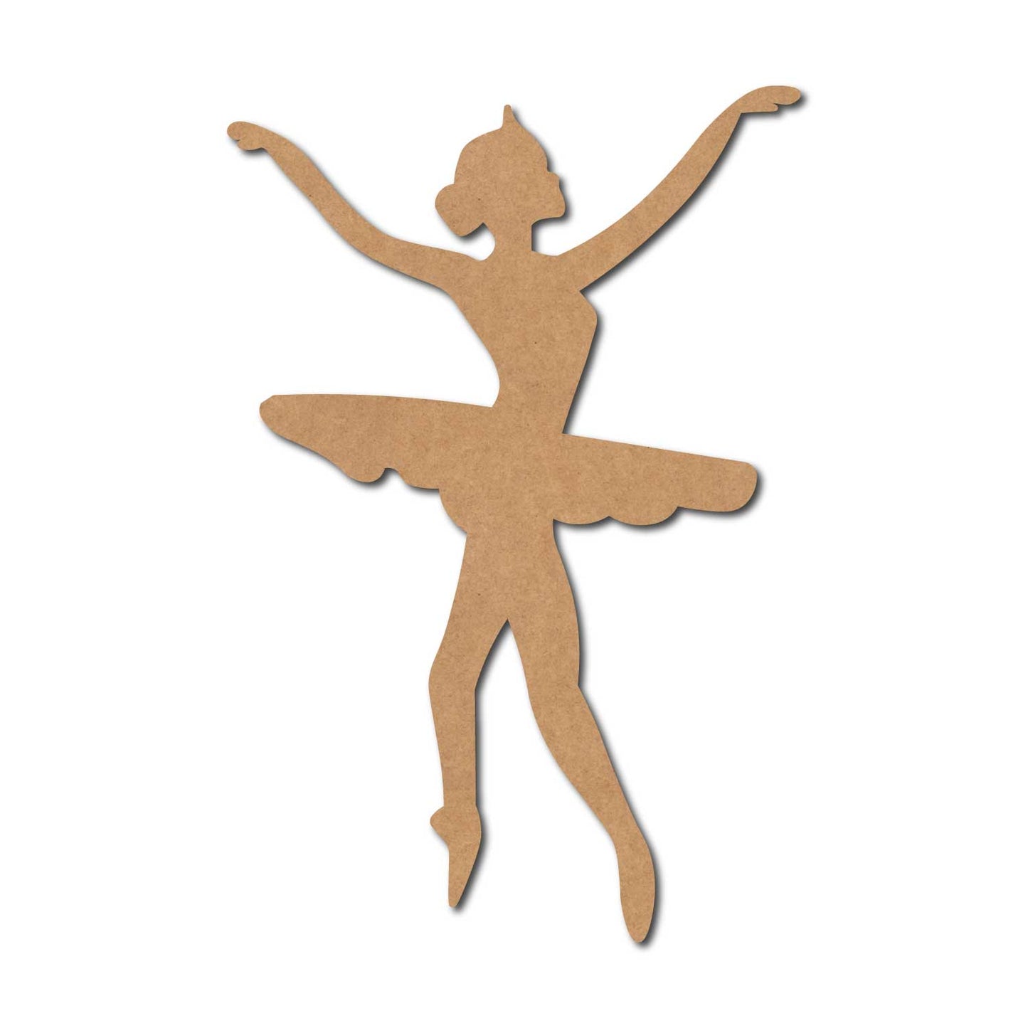 Girl Ballet Dancer Cutout MDF Design 4