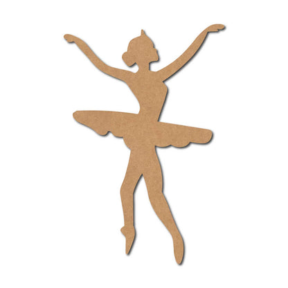 Girl Ballet Dancer Cutout MDF Design 4