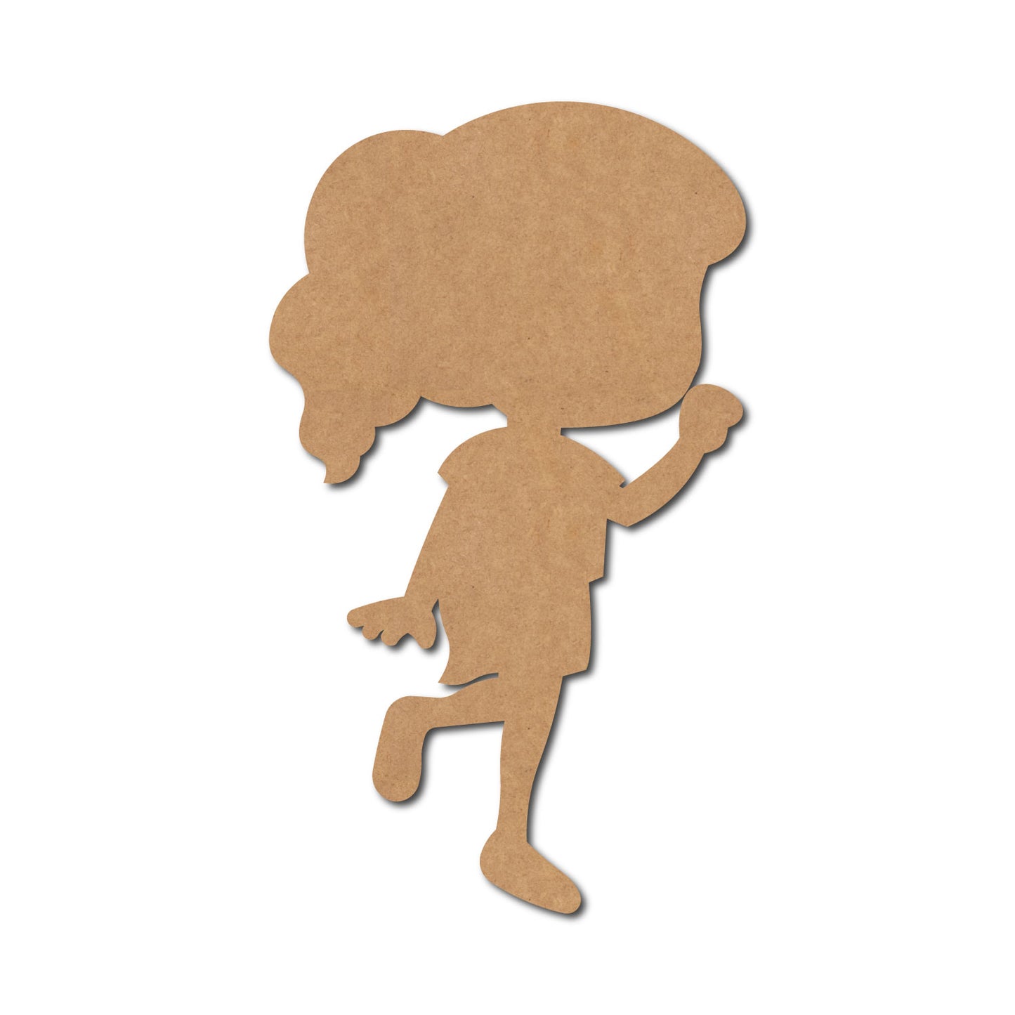 Girl Cutout MDF Design 1