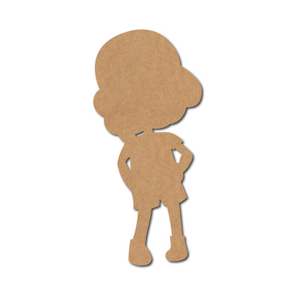 Girl Cutout MDF Design 5