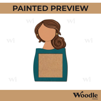 Girl Frame MDF Design 1