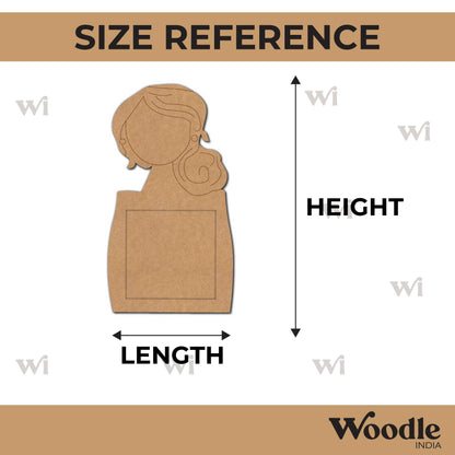Girl Frame MDF Design 1