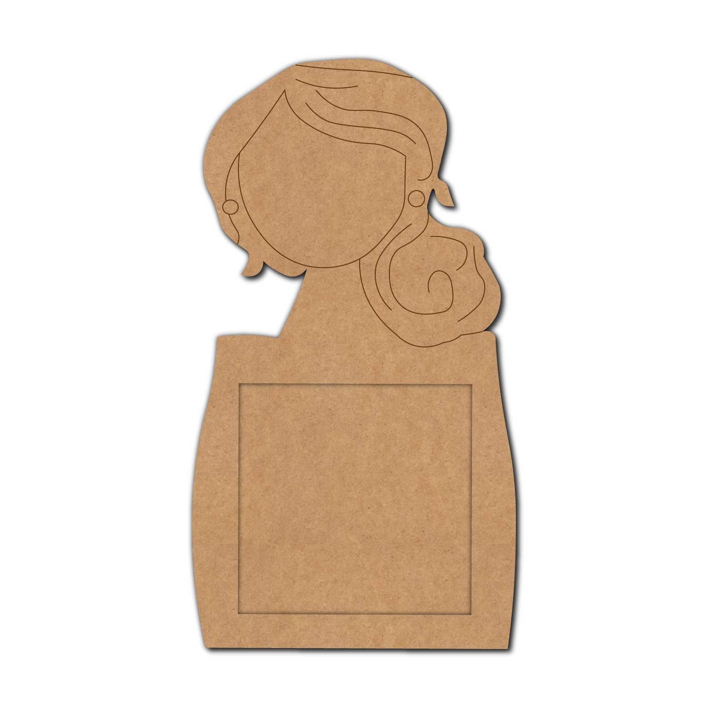 Girl Frame MDF Design 1