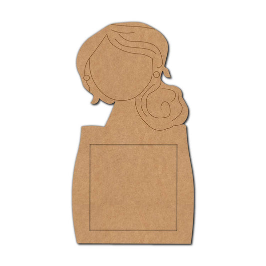 Girl Frame MDF Design 1