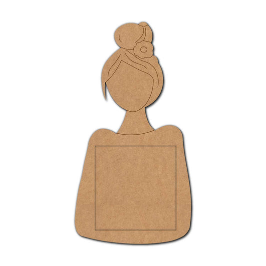 Girl Frame MDF Design 2