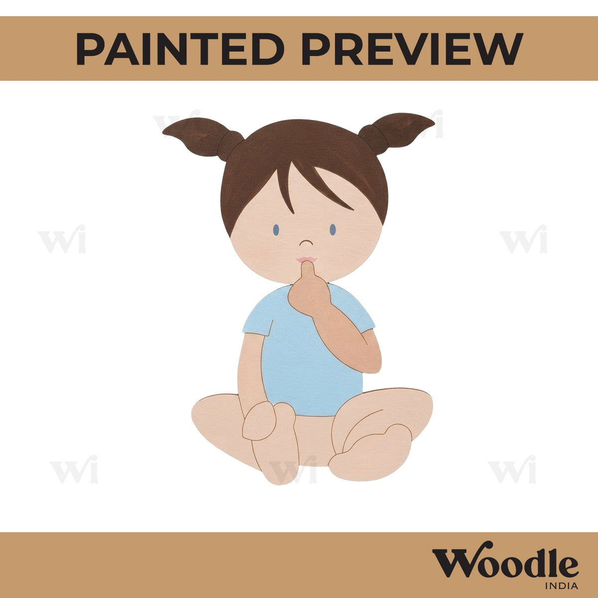 Girl Pre Marked MDF Design 10