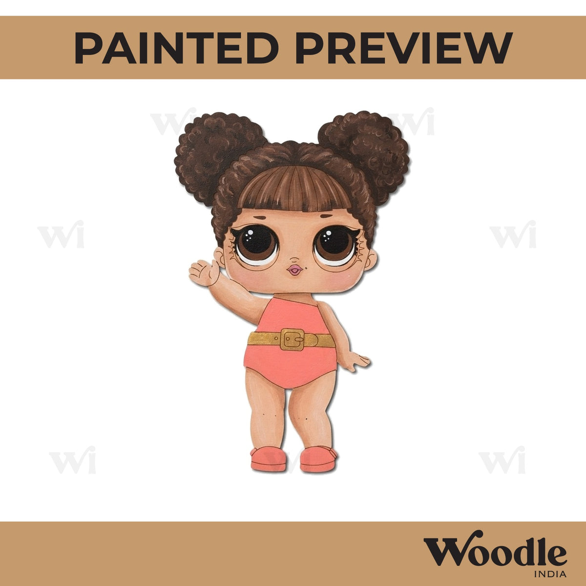 Girl Pre Marked MDF Design 11