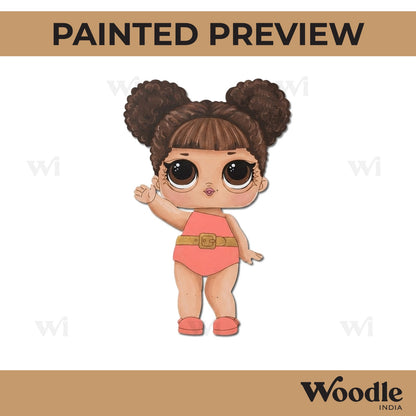 Girl Pre Marked MDF Design 11
