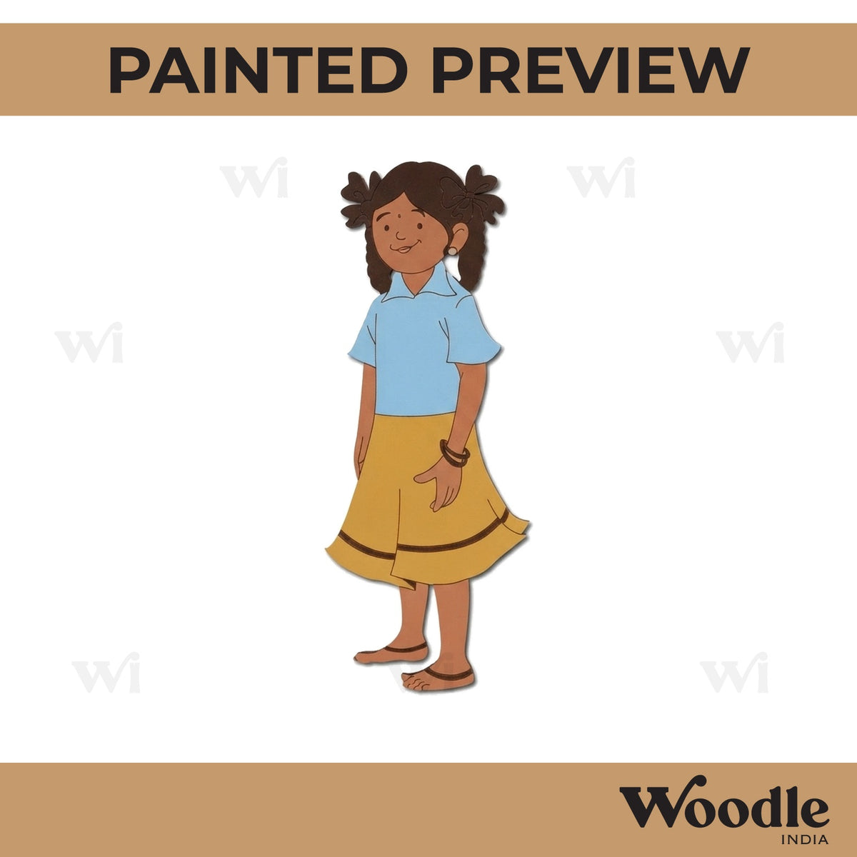 Girl Pre Marked MDF Design 13