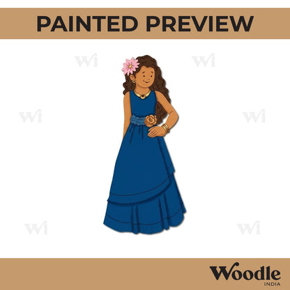 Girl Pre Marked MDF Design 14