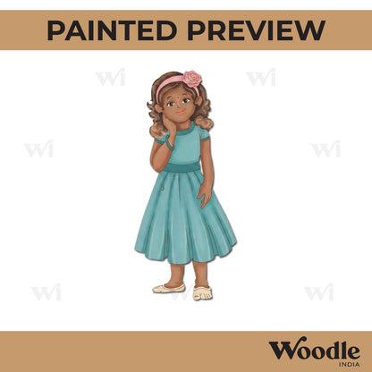 Girl Pre Marked MDF Design 15