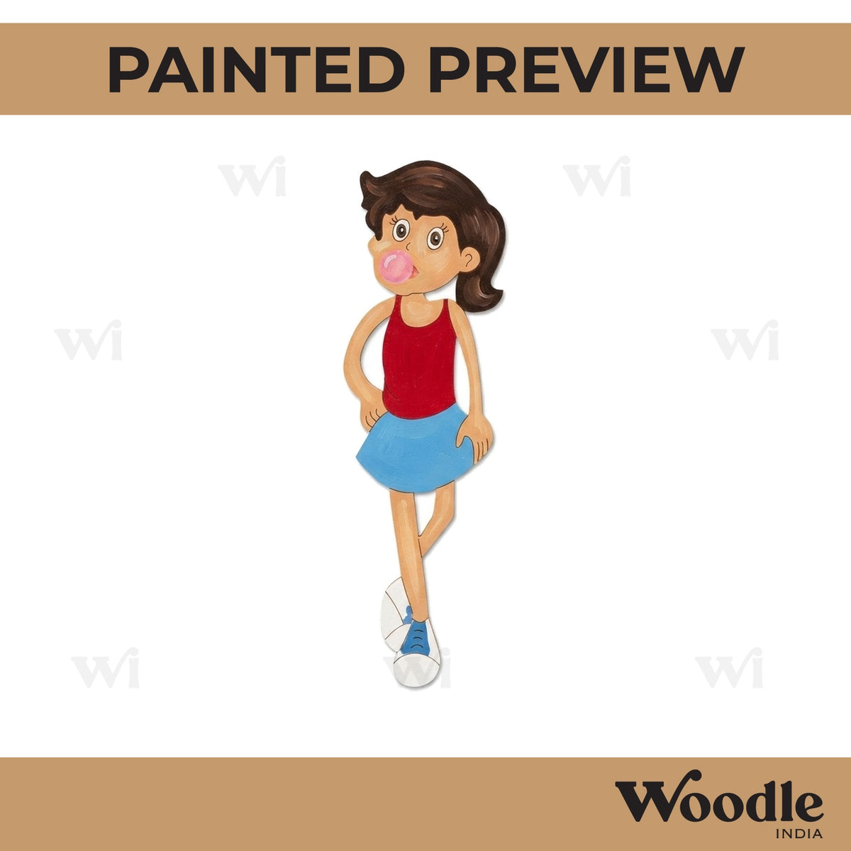 Girl Pre Marked MDF Design 23
