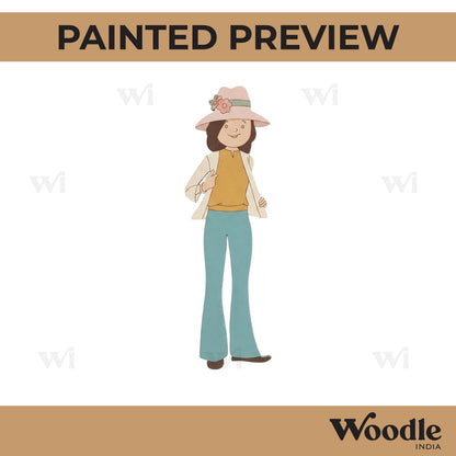 Girl Pre Marked MDF Design 27