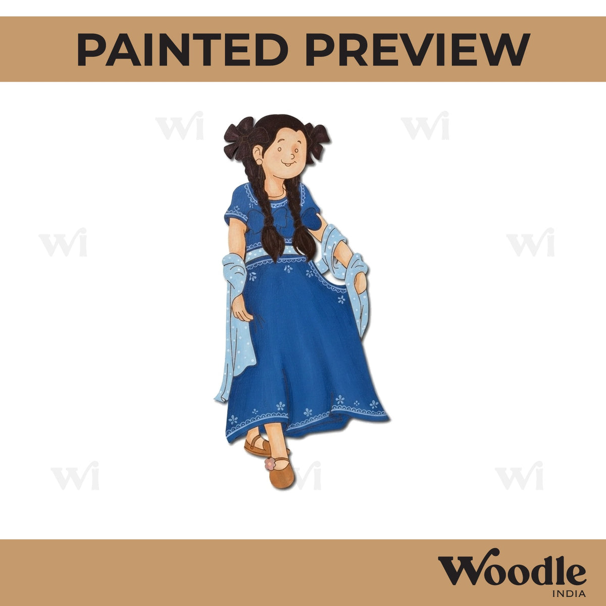 Girl Pre Marked MDF Design 29