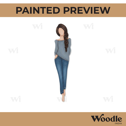 Girl Pre Marked MDF Design 33