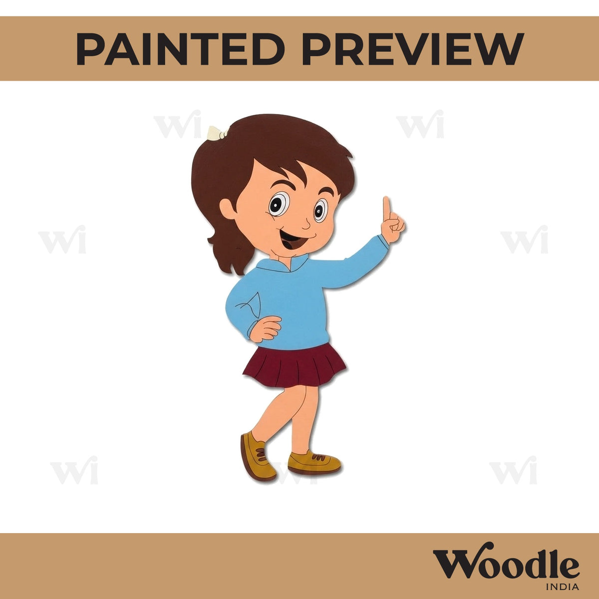 Girl Pre Marked MDF Design 34