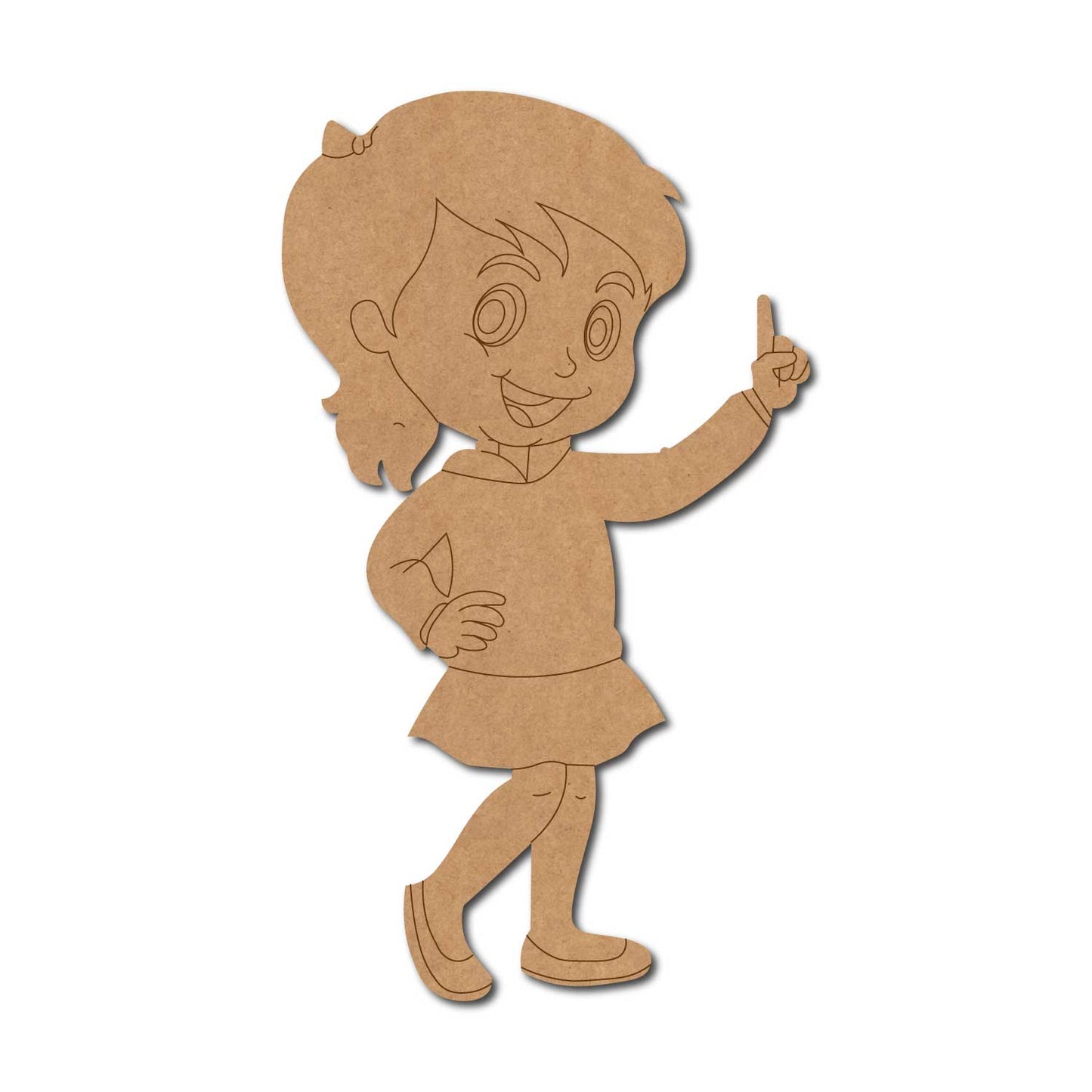 Girl Pre Marked MDF Design 34