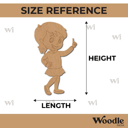 Girl Pre Marked MDF Design 34