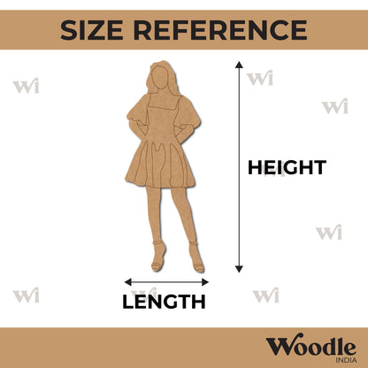 Girl Pre Marked MDF Design 35