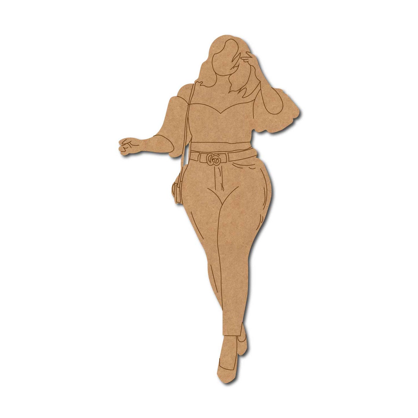 Girl Pre Marked MDF Design 37