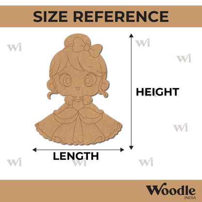Girl Pre Marked MDF Design 38