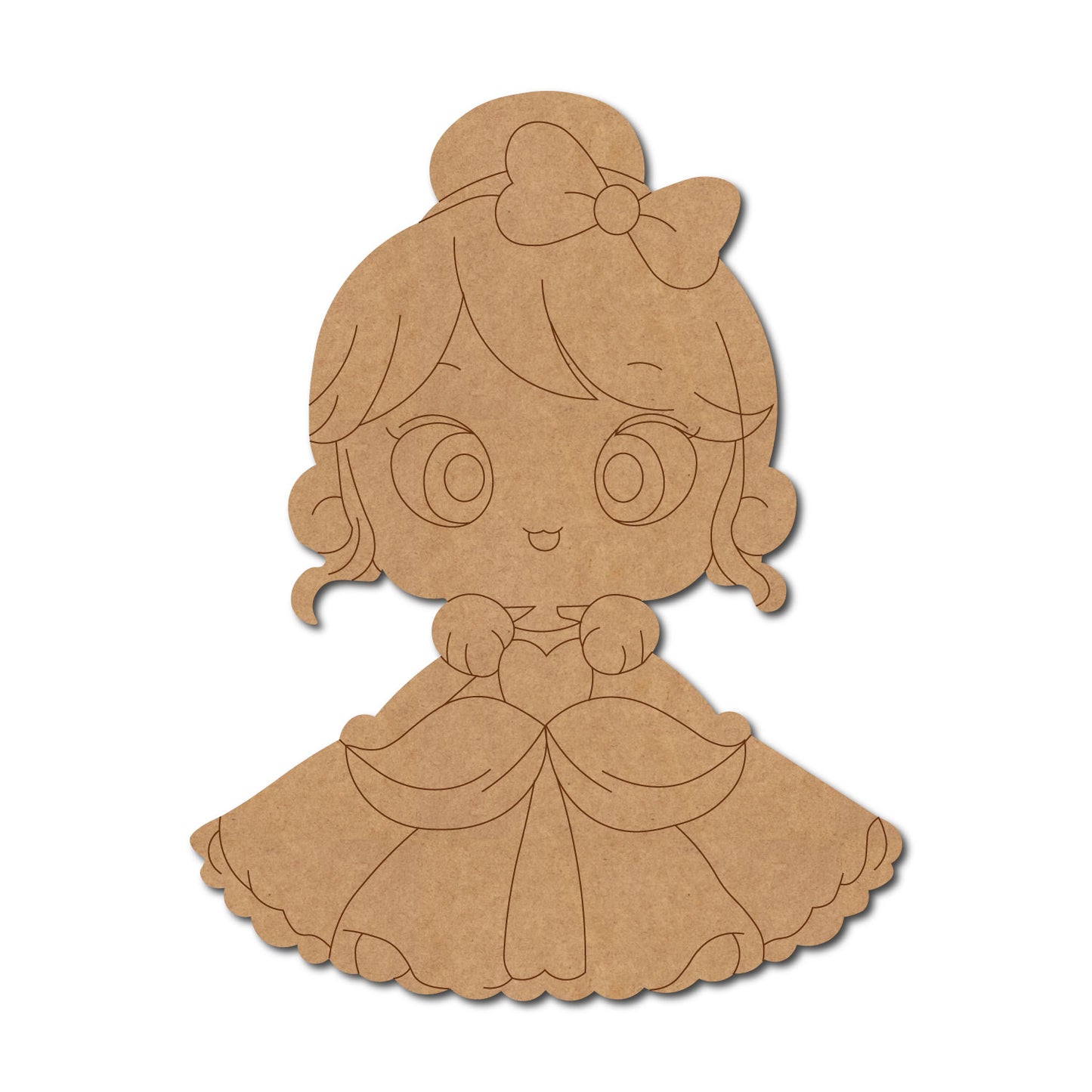 Girl Pre Marked MDF Design 38