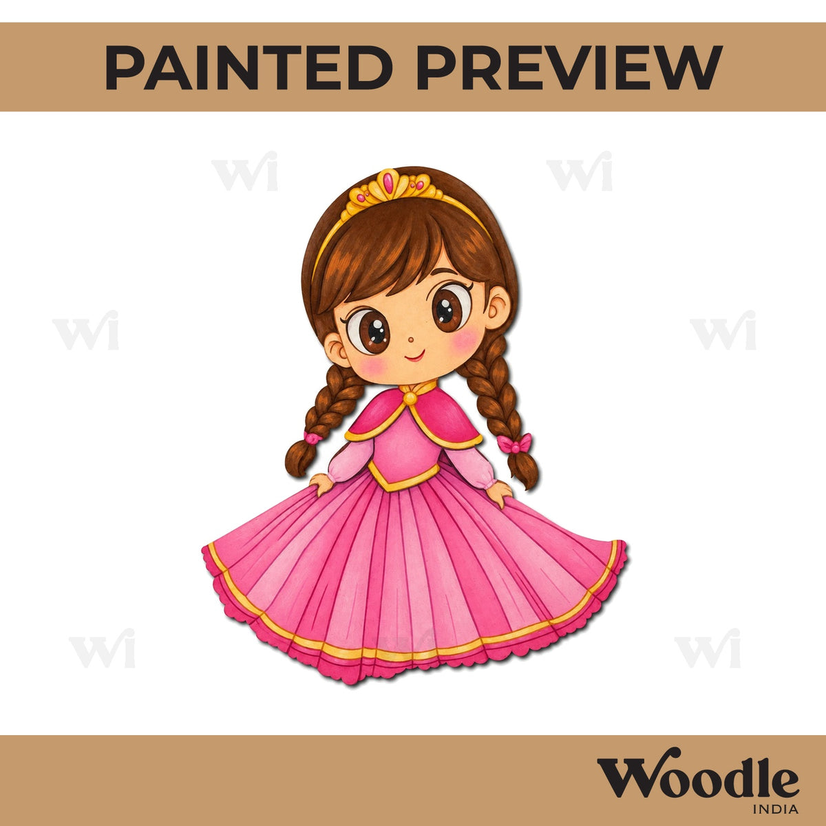 Girl Pre Marked MDF Design 39