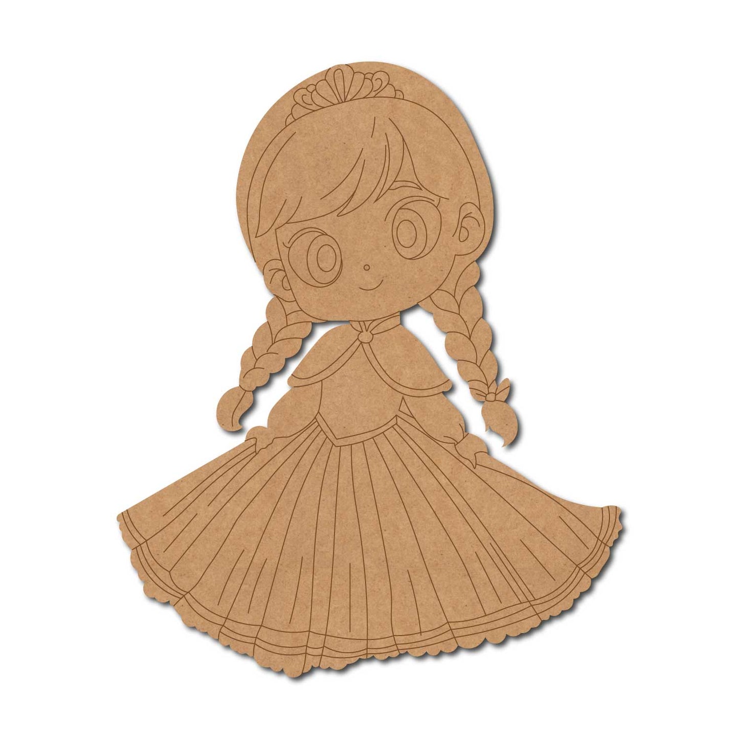 Girl Pre Marked MDF Design 39