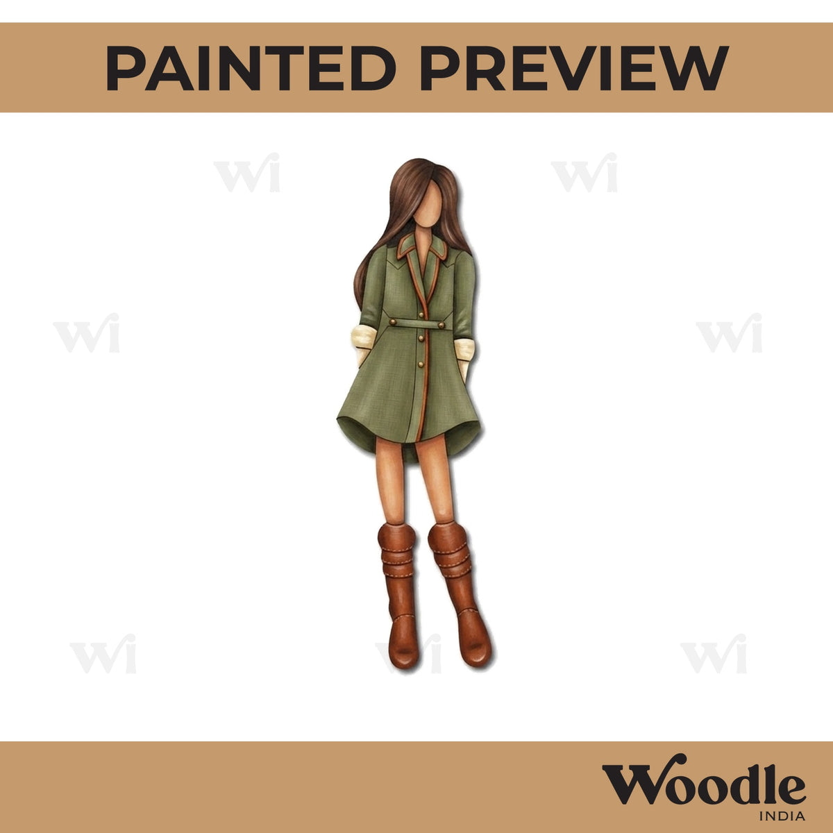 Girl Pre Marked MDF Design 41