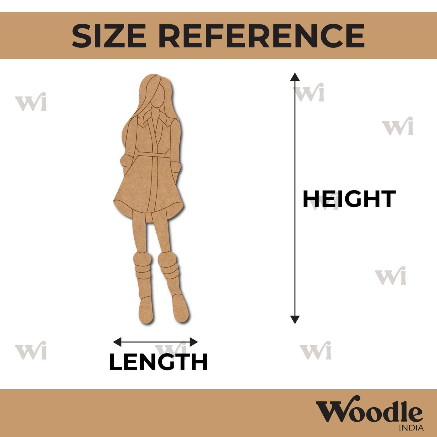 Girl Pre Marked MDF Design 41