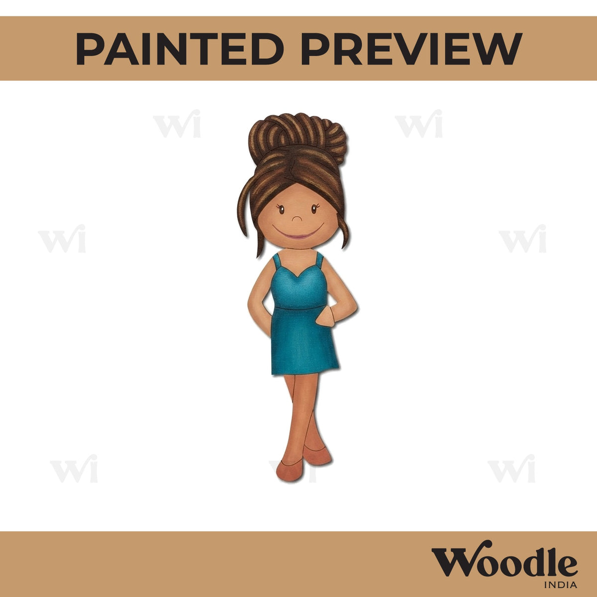 Girl Pre Marked MDF Design 5