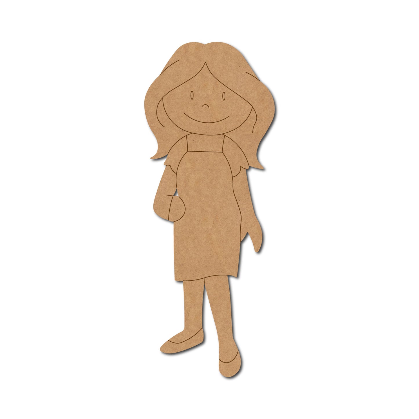 Girl Pre Marked MDF Design 6