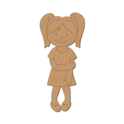 Girl Pre Marked MDF Design 7