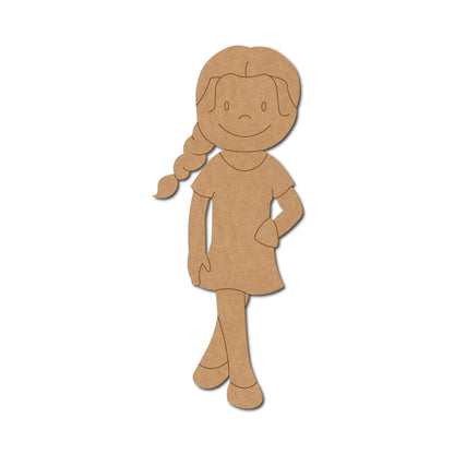 Girl Pre Marked MDF Design 8