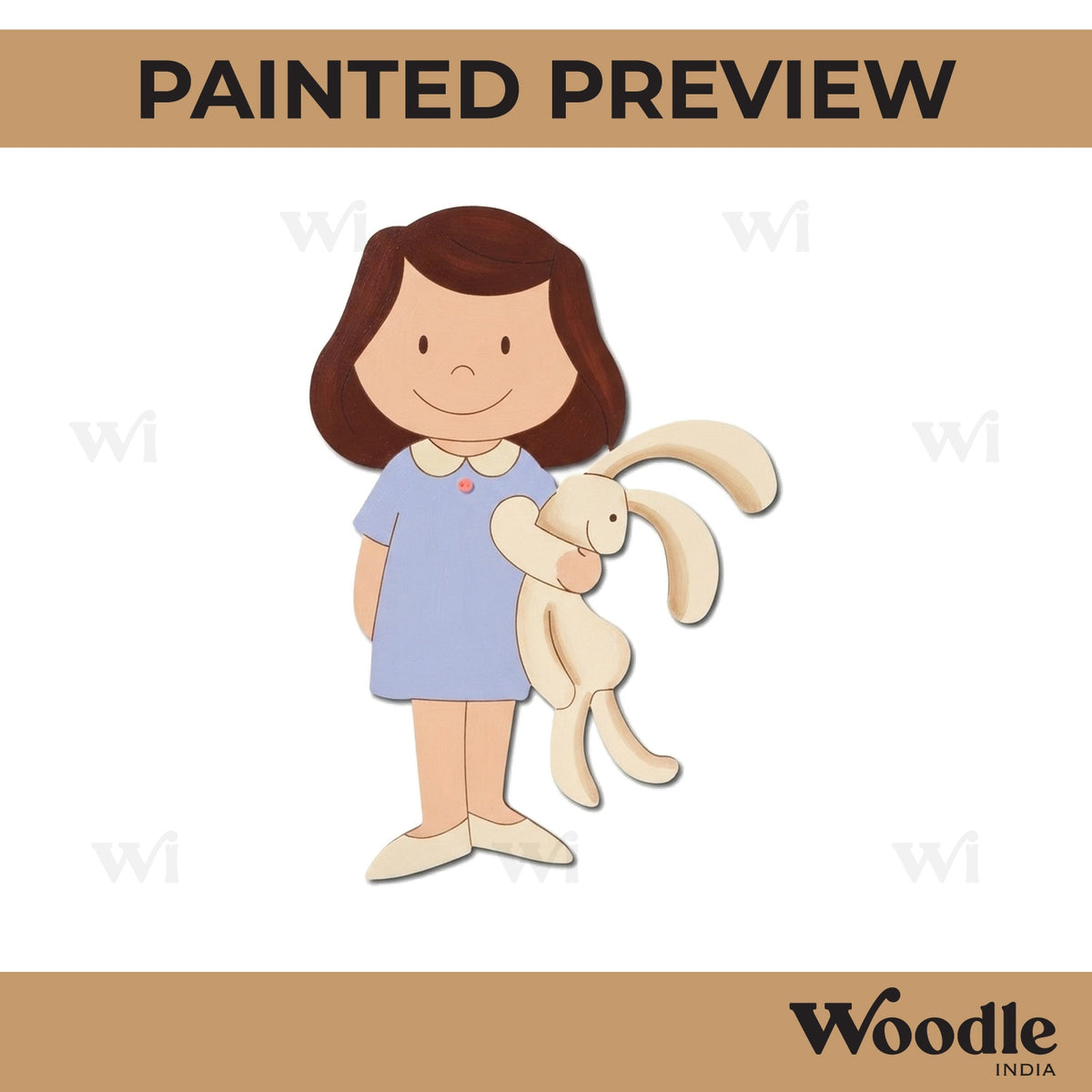 Girl Pre Marked MDF Design 9