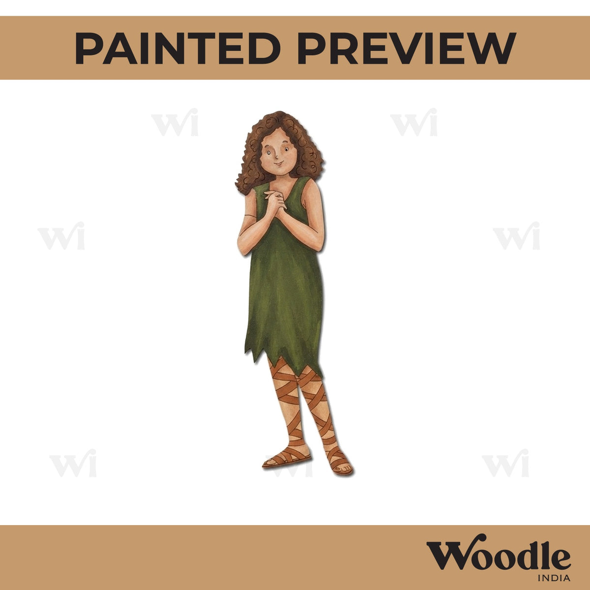 Girl Pre Marked MDF Design 26