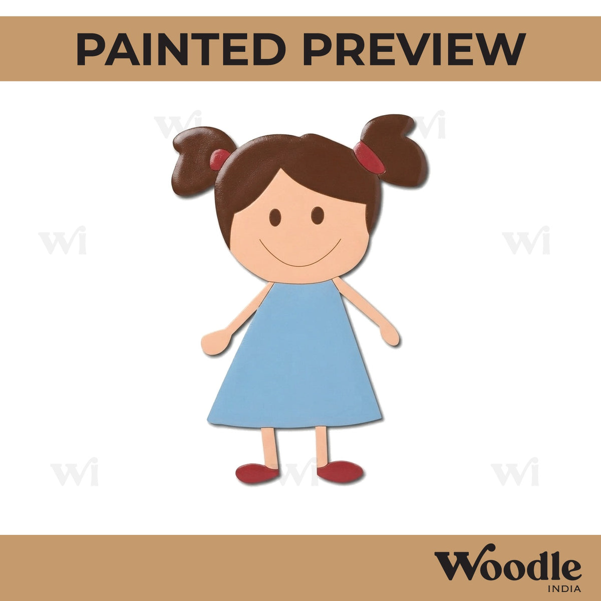 Girl Pre Marked MDF Design 32