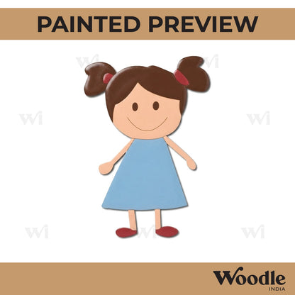 Girl Pre Marked MDF Design 32