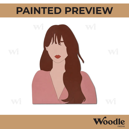 Girl Pre Marked MDF Design 40