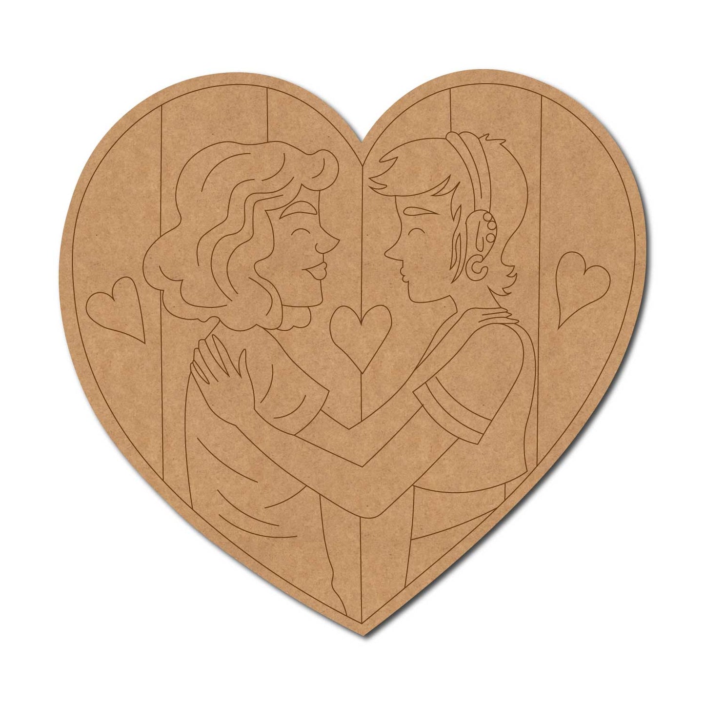 Girls LGBTQ+ Pre Marked MDF Design 2