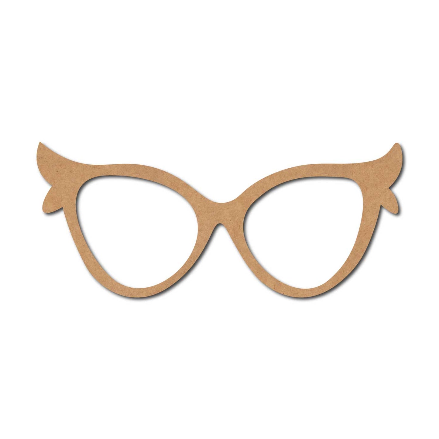 Glasses Cutout MDF Design 1