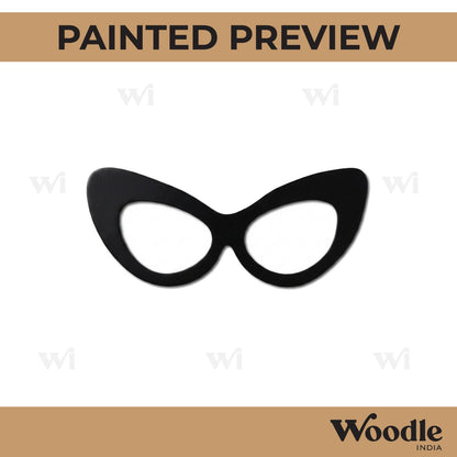 Glasses Cutout MDF Design 2