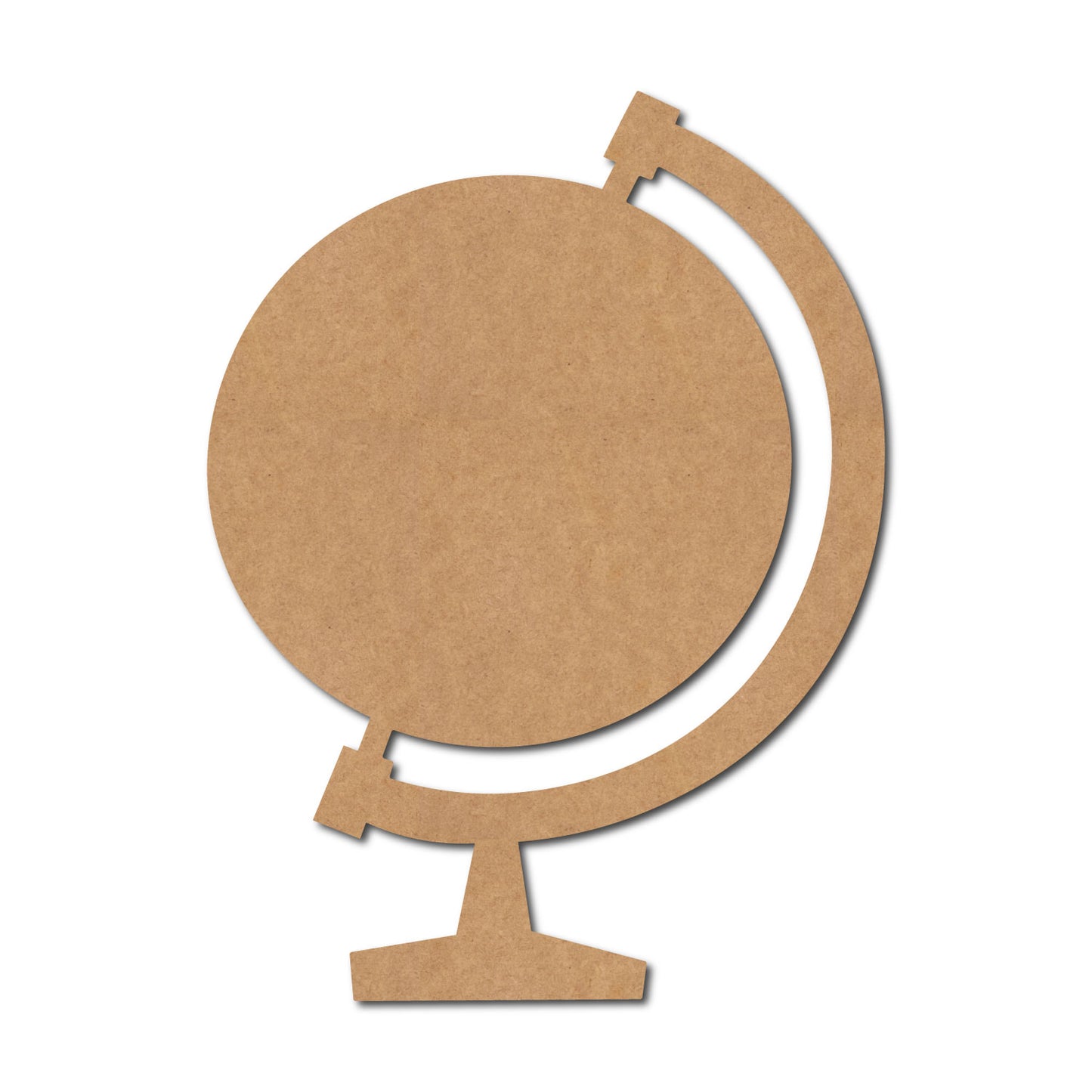 Globe Cutout MDF Design 1