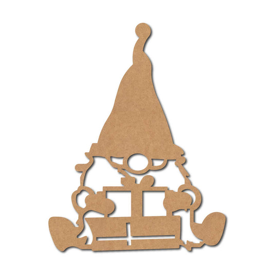 Gnome Christmas Cutout MDF Design 1
