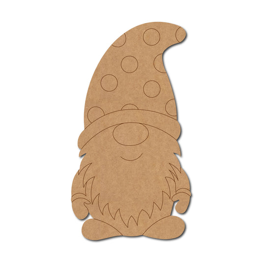 Gnome Christmas Pre Marked MDF Design 1