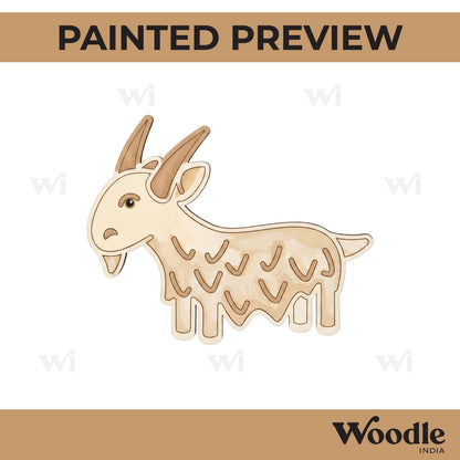 Goat Pre Marked MDF Design 1